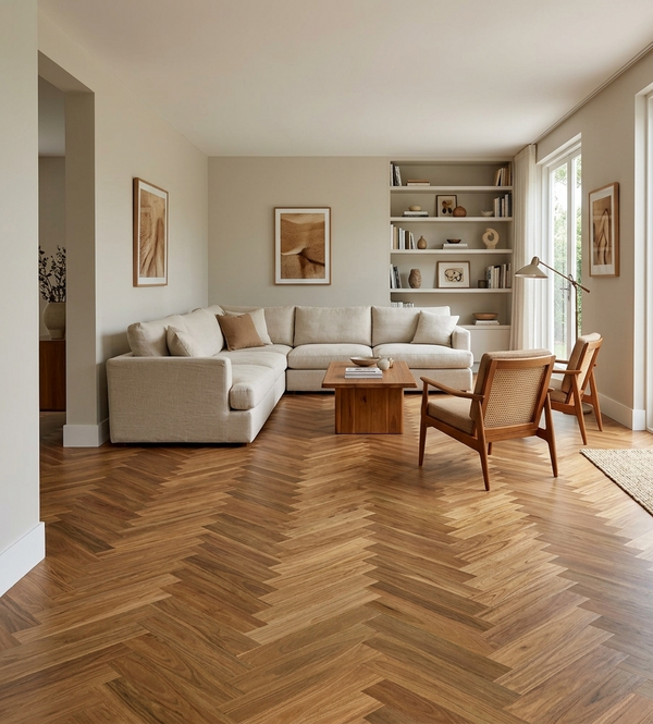 Spotted Gum Herringbone