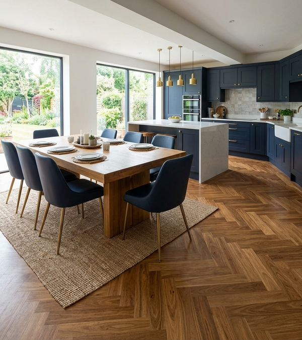 Spotted Gum Herringbone